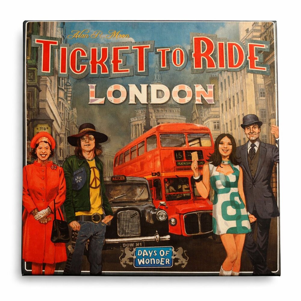 Ticket to Ride London Board Game